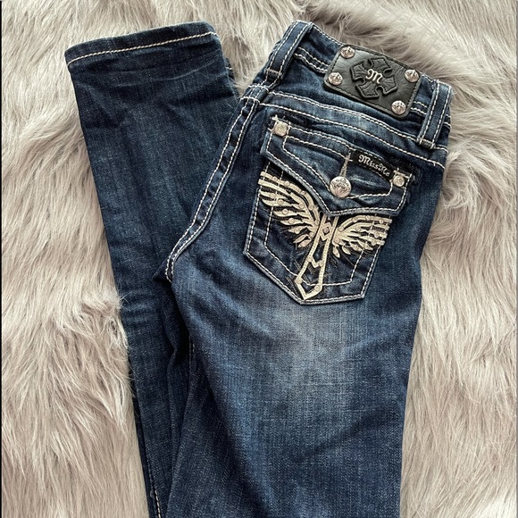 Miss Me Other - Miss Me girls skinny jeans size 12 EUC